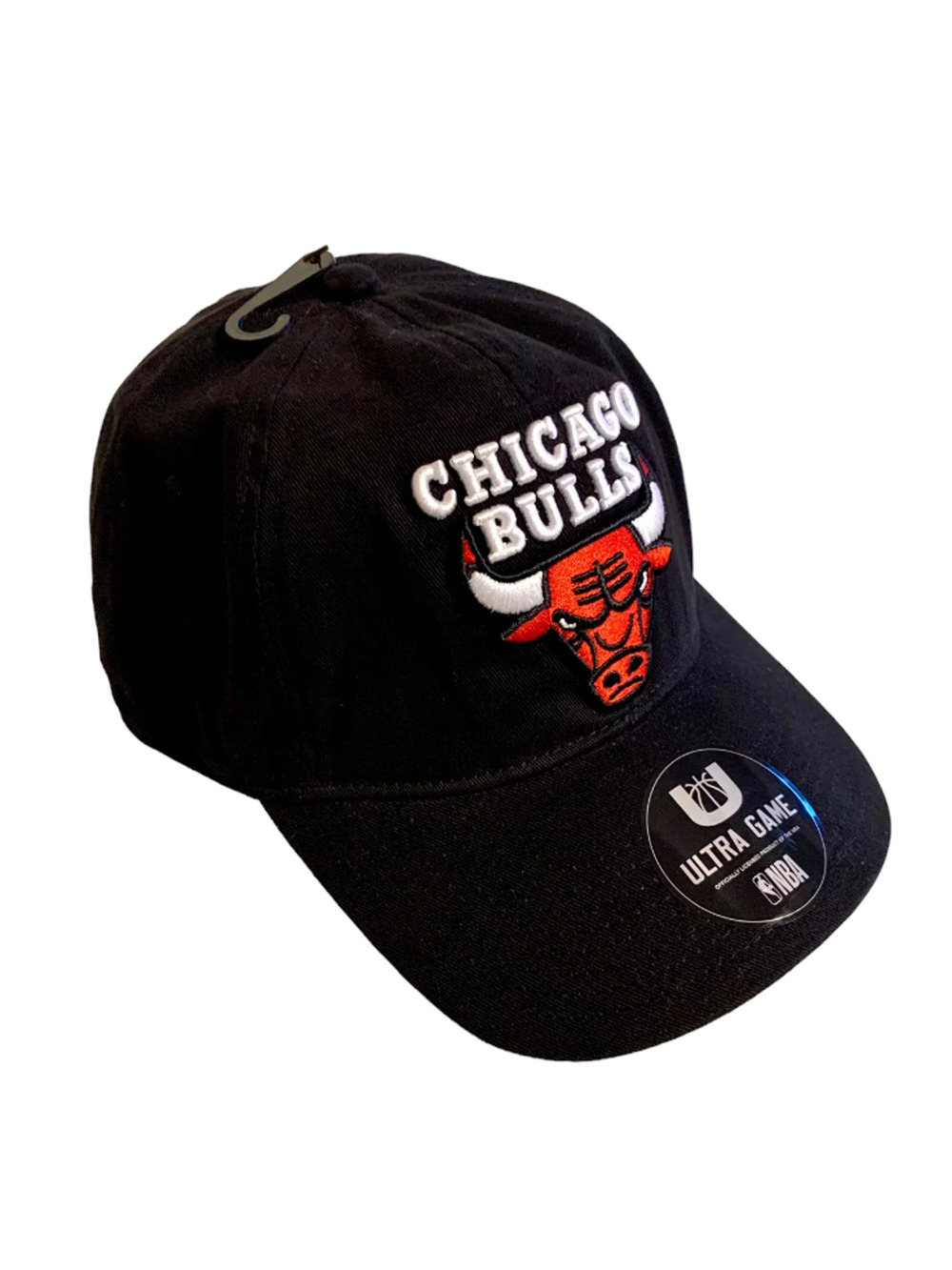 Ultra Game Chicago Bulls NBA Men's Cap Hat Black